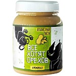 Арахисовая паста "Все хотят орехов" Кремовая с медом 330гр