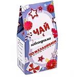 Чай с новогодними пожеланиями
